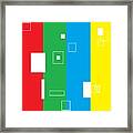 Simple Color Framed Print