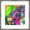 Singhs And Kaurs-7 Framed Print