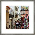 Sintra Street Scene Framed Print