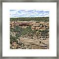 Sites At Mesa Verde Framed Print