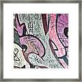 Skateboard Ramp Abstract Framed Print