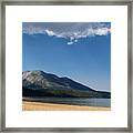 Ski Beach South Lake Tahoe Ca Framed Print