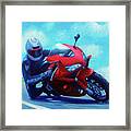 Sky Pilot - Honda Cbr600 Framed Print