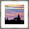 Skyline Sunrise Framed Print