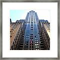 Chrysler Building In New York City Framed Print