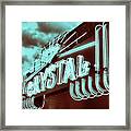 Small Town Theater Framed Print