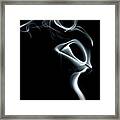 Smoke Design Framed Print