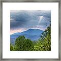 Smoky Mountain Light Framed Print