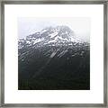 Snow Capped Mountain Framed Print
