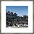 Snow Capped Mourne Mountains Framed Print