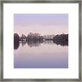 Snow On Snohomish Mug Framed Print