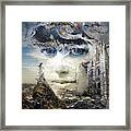 Snowfall In Parallel Universe Or The One That Got Away Framed Print