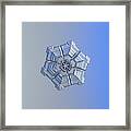 Snowflake Photo - Winter Fortress Framed Print