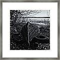 So Last Summer Bw Framed Print