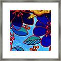 Soaring And Blooming Framed Print