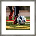 Soccer Framed Print
