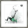 Soccer Player Framed Print