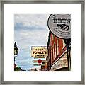 Soda Cigars And Brine Framed Print