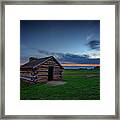 Soldier's Quarters At Valley Forge Framed Print