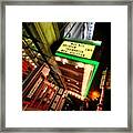 Somerville Theater In Davis Square Somerville Ma Side View Framed Print