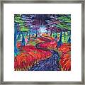 Something Bright During A Dark Time Framed Print
