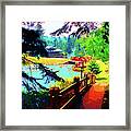 Song Of The Morning Camp Framed Print