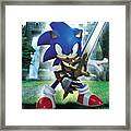 Sonic And The Black Knight Framed Print
