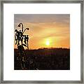 Sonnenuntergang Framed Print