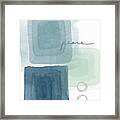 Soothing Peace- Art By Linda Woods Framed Print