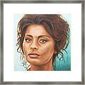 Sophia Loren Framed Print