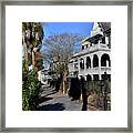 South Battery Charleston Framed Print