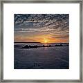 South Caroline Sunset Framed Print
