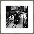 South Loop Railroad Framed Print