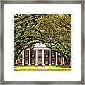 Southern Class Painted Framed Print