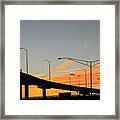 Southern Sunsets Framed Print