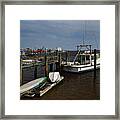 Southport Boat And Pier Framed Print