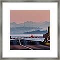 Southworth Ferry Terminal - End Of State Highway 160 Framed Print