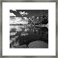 Clouds In Georgian Bay Framed Print