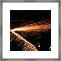 Sparks Will Fly Framed Print