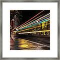 Speed Of Light Framed Print