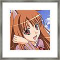 Spice And Wolf Framed Print