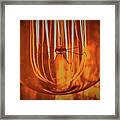 Spider Filament Framed Print