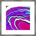 Spider Web Abstract Framed Print