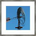 Spinning Windmill Belmont Nevada Framed Print