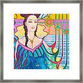 Spirit Guide Selmutee Of Lemuria Framed Print