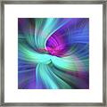 Spiritual Freedom. Mystery Of Colors Framed Print