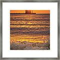 Splash Of Light Framed Print