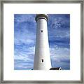 Split Point Lighthouse Framed Print