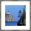 Split Rock Lighthouse - Fs000120 Framed Print