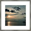 Spooky Evening Framed Print